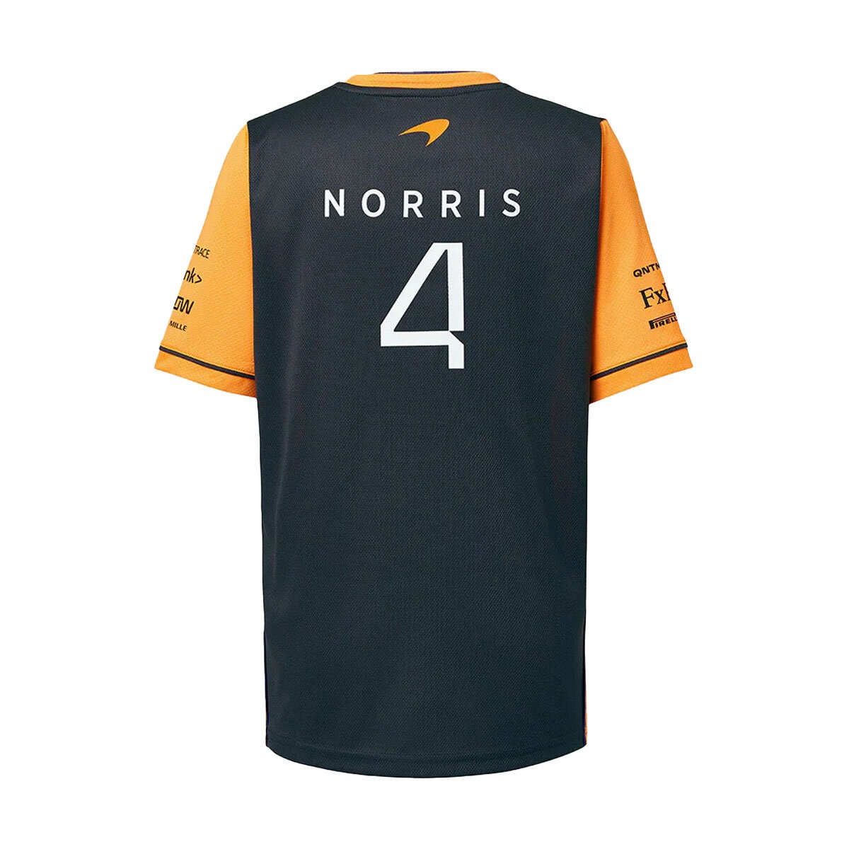 McLaren F1 Kid's Replica Driver Lando Norris T-Shirt in Orange