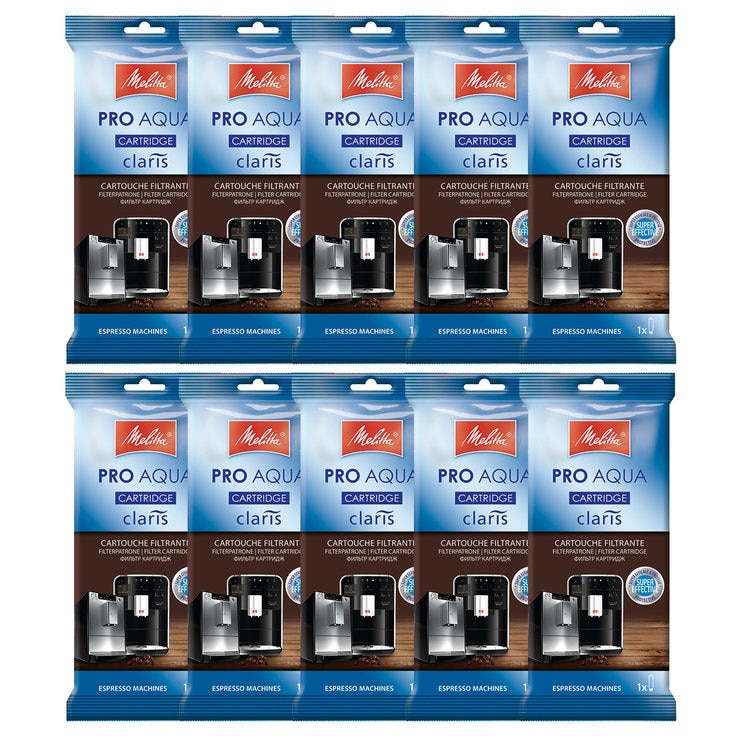 Melitta Pro Aqua Filter Cartridge For Fully Automatic Espresso Machines, 10 Filters Costco UK