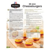 Primel Gastronmie Mini Cheeseburgers, 330g