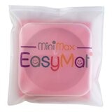 EasyTots EasyMat MiniMax Open Suction Weaning Plate in Pink
