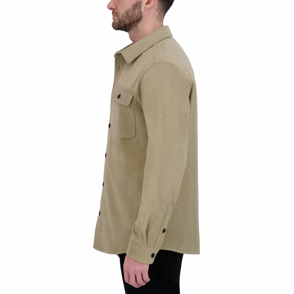 Kirkland Signature Men's Shirt Jacket in Tan