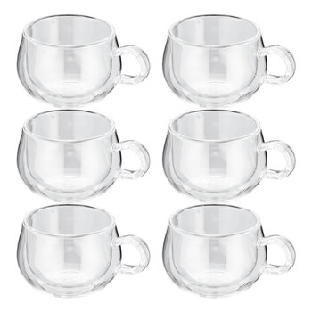 Buy Judge Clear 2 Piece Double Walled 275ml Latte Glass Set from the Next  UK online shop