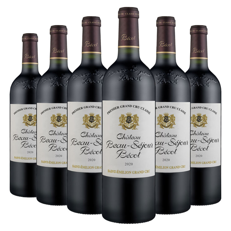 Chateau Beau-Sejour Becot Saint Emilion GCC 2020, 6 x 75cl Chateau Beau-Sejour Becot Saint Emilion GCC 2020, 6 x 75cl