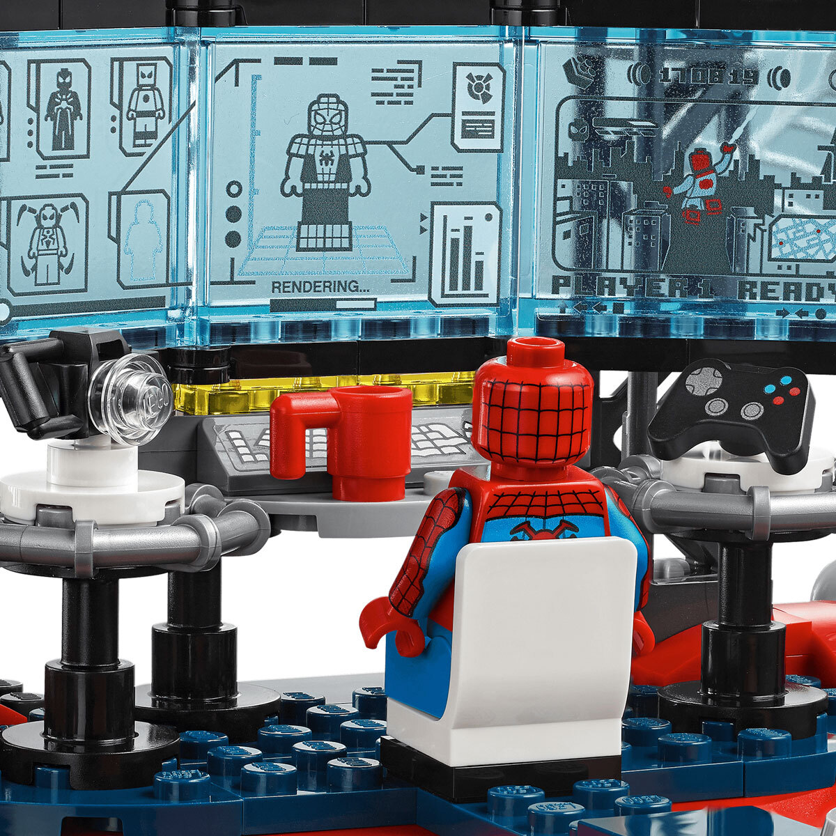LEGO Marvel Spider-Man Attack on the Spider Lair - Model 76175 (8+ Years)