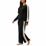 DKNY Women's Plush Lounge Set in Black DKNY Women's Plush Lounge Set in Black