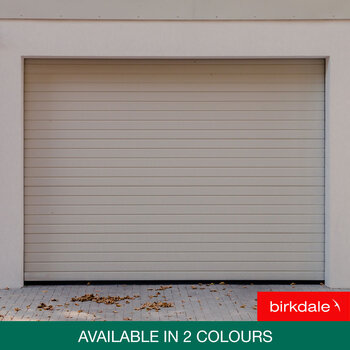 Birkdale Automatic Eco Sectional Garage Door with Installation up to 2.5m Wide