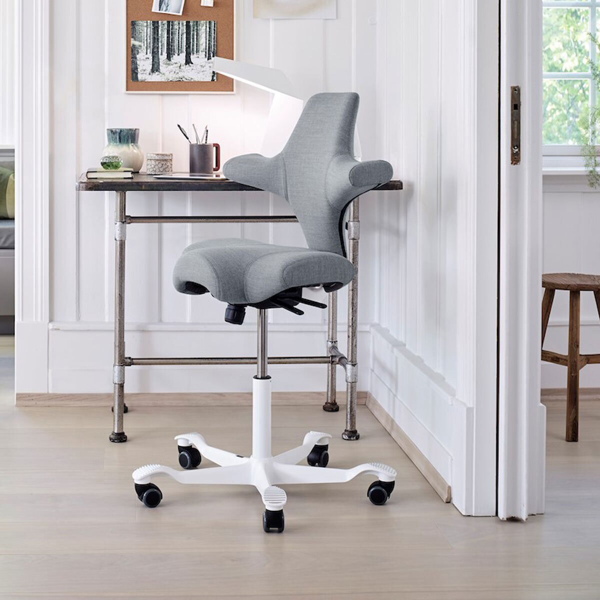 HÅG Capisco 8106 Office Chair, Grey