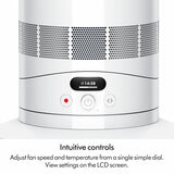 Close up of Dyson AM15's LCD screen