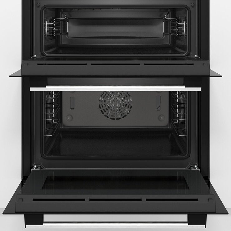 Bosch Series 4 NBS533BS0B Double Oven, A Rated in Stainless Steel