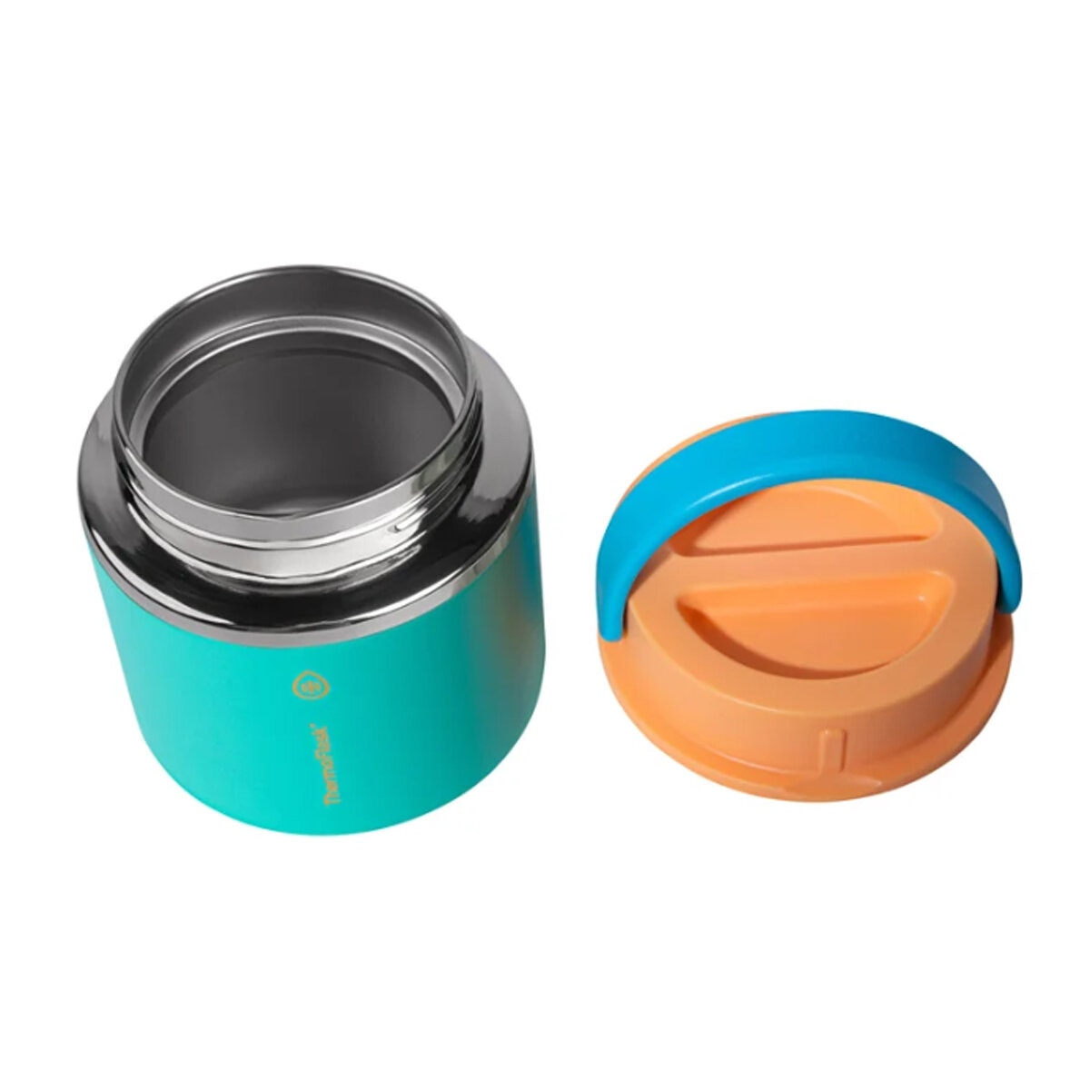 ThermoFlask Food Jars 591ml, 2 Pack in Radiant Lagoon & Neon Reef