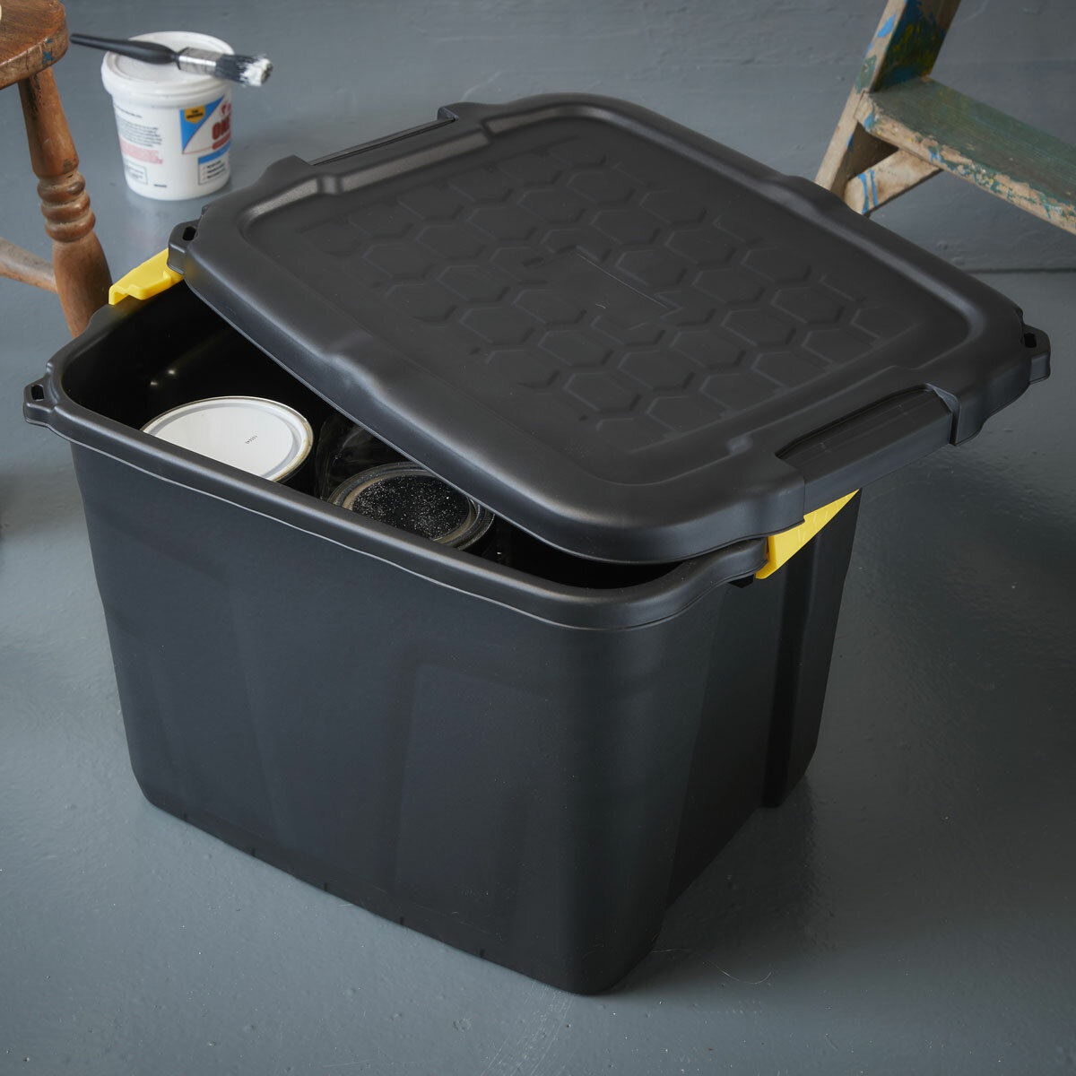 Strata 42L Heavy Duty Storage Box - 2 Pack