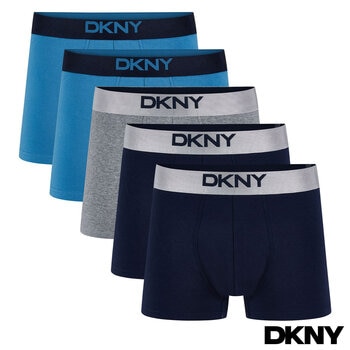 DKNY Men's Modal Boxer, 5 Pack