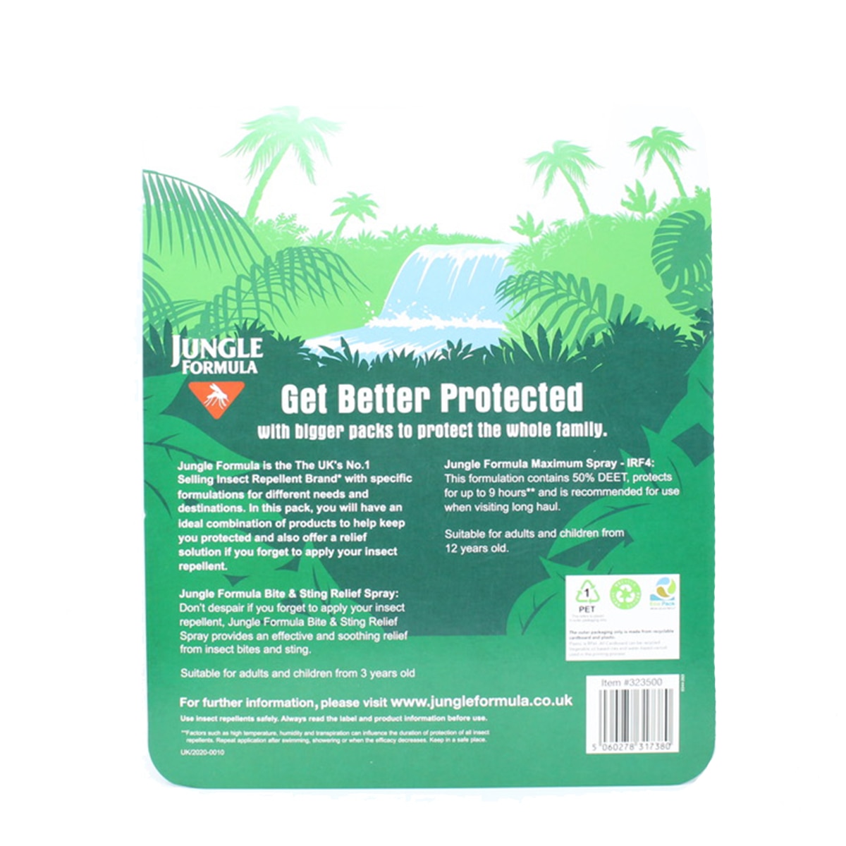 Jungle Formula Insect Repellent and Bite & Sting Relief