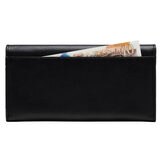 Osprey London Nappa Leather Women's Purse, Black with Gift Box