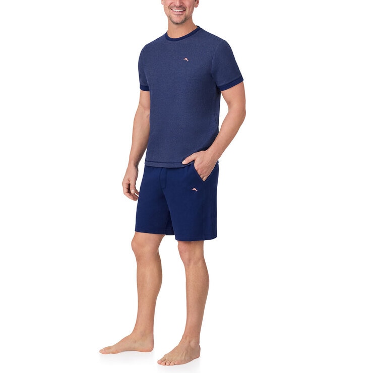 Tommy Bahama Men's Knit Lounge Set in Navy