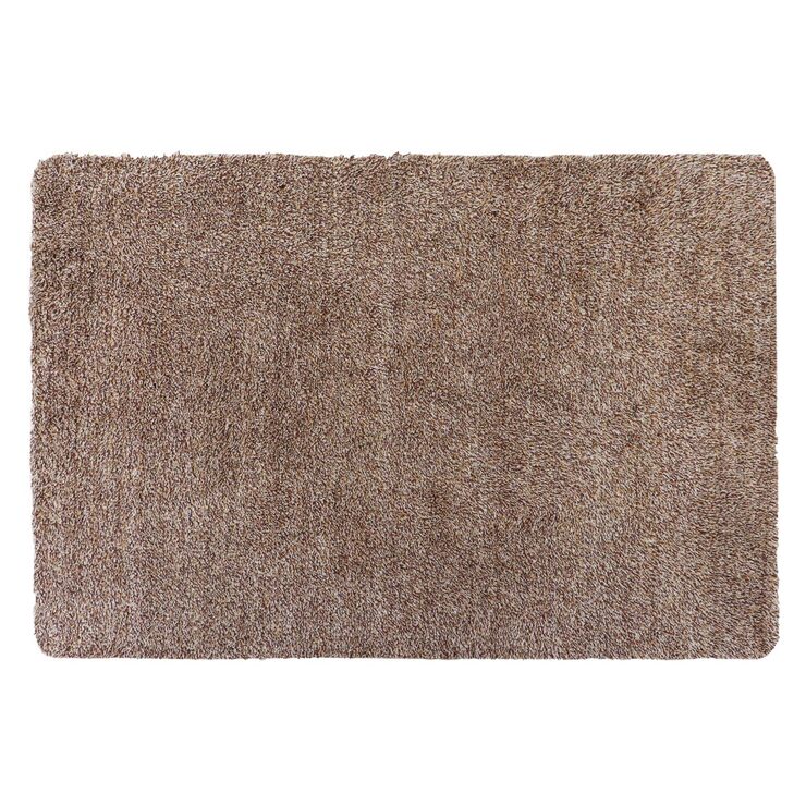 JVL Kensington Barrier Door Mat in Brown, 60 x 90cm Costco UK