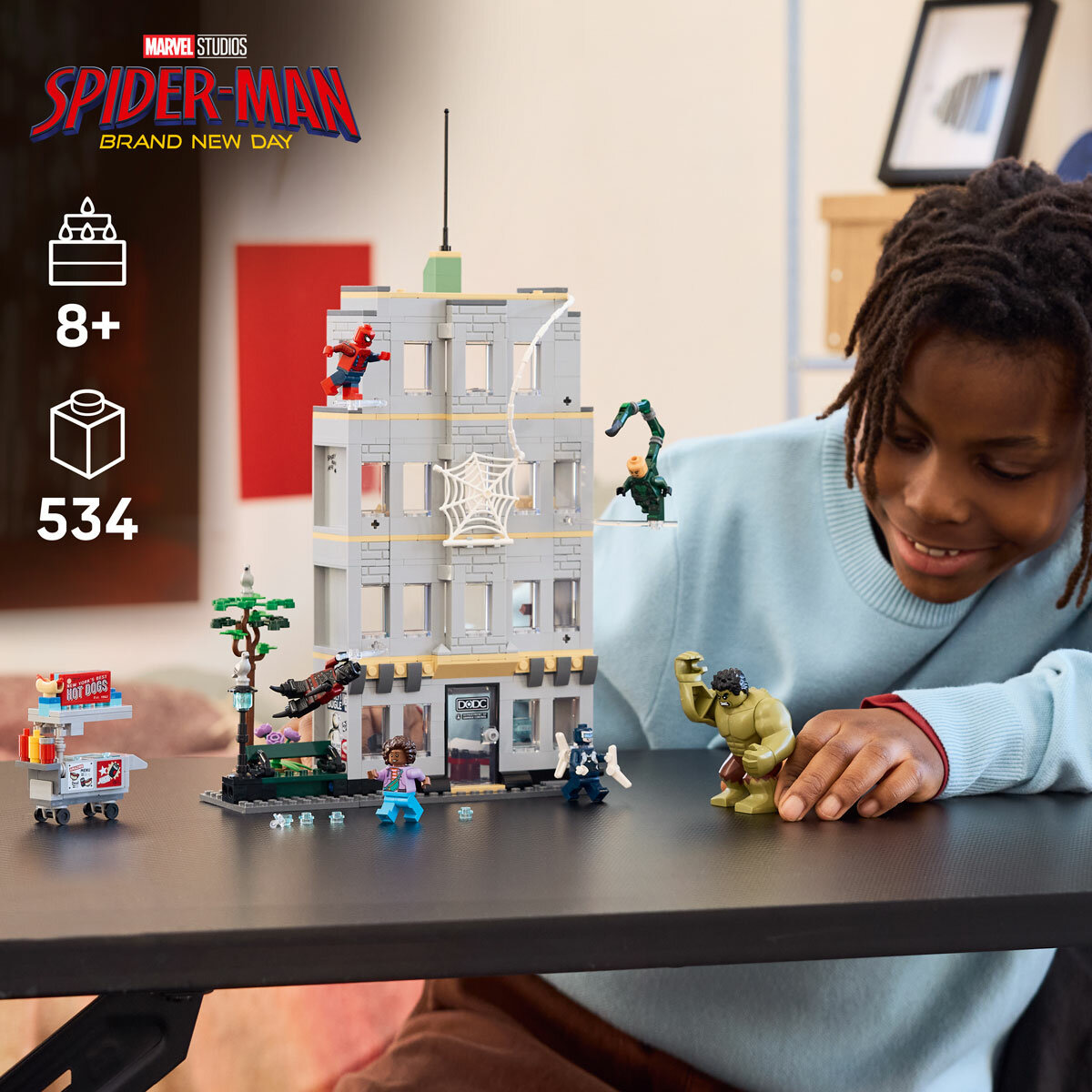 LEGO Marvel Spider-Man vs. Hulk Epic Clash - Model 76350 (8+ Years) LEGO Marvel Spider-Man vs. Hulk Epic Clash - Model 76350 (8+ Years)