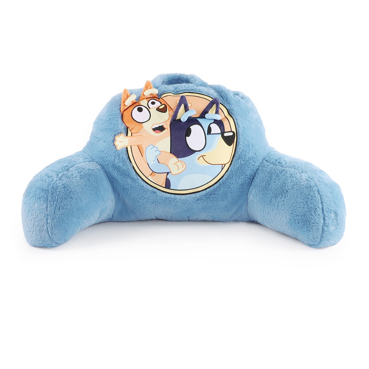 Disney Character Faux Fur Bed Rest, Bluey