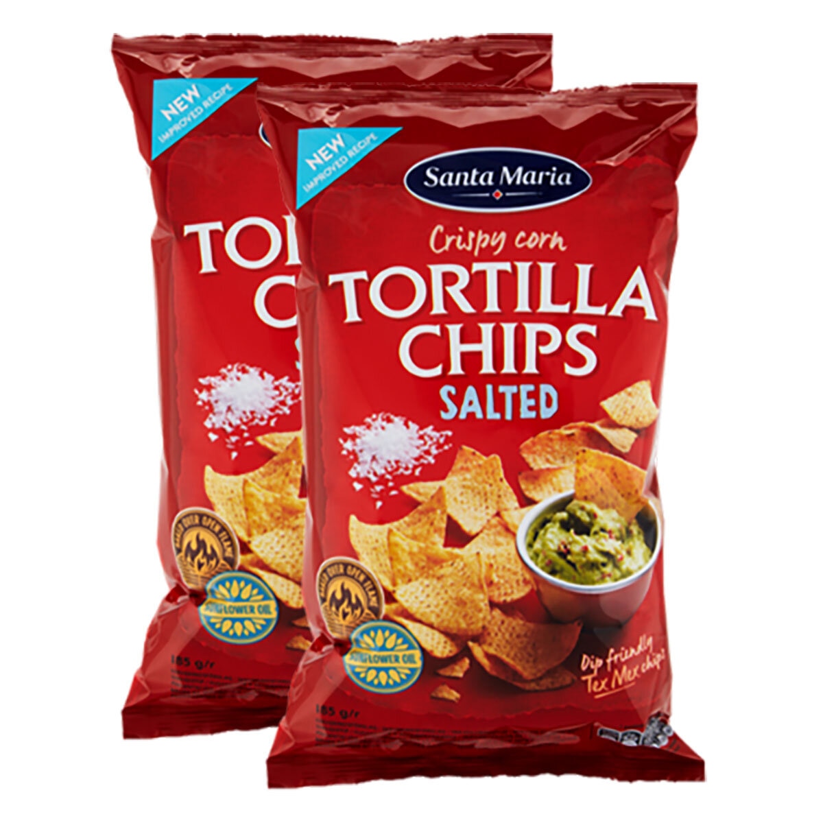 Santa Maria Salted Tortilla Chips, 2 x 475g