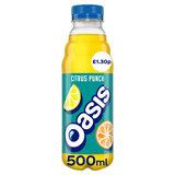 Oasis Citrus Punch PMP £1.30, 12 x 500ml