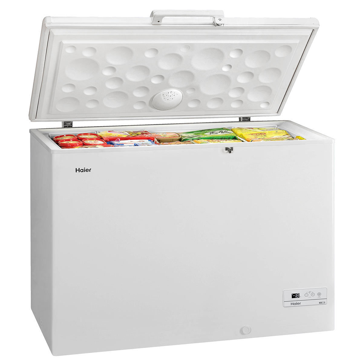 Haier HCE319R, 319 L Chest Freezer A+ Rating in White Costco UK