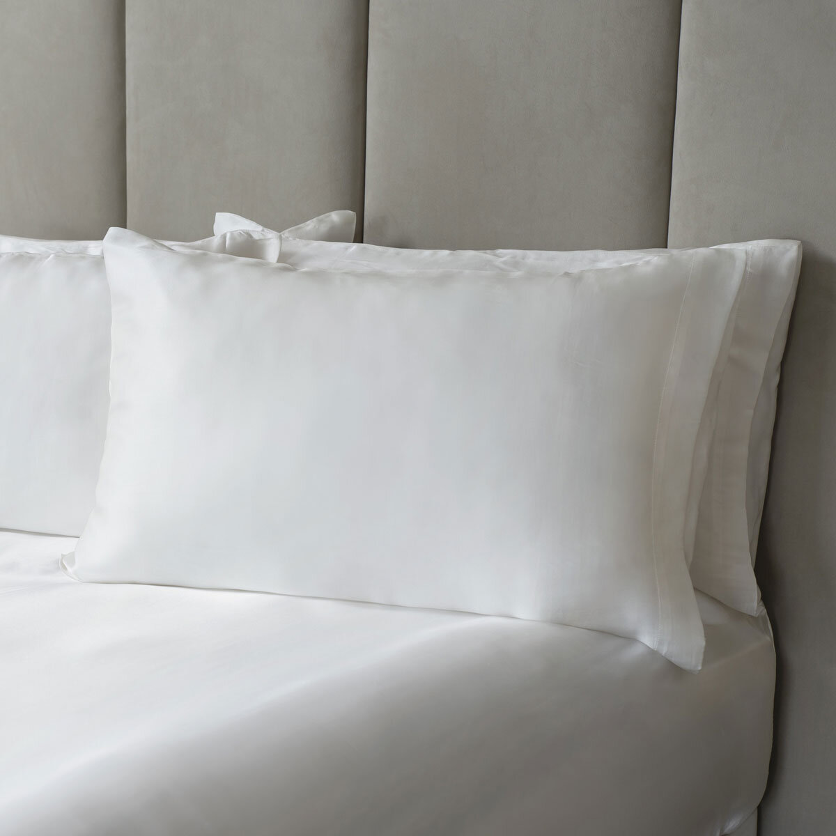 Cocoonzzz 100% Mulberry Silk Pillowcase, Ivory
