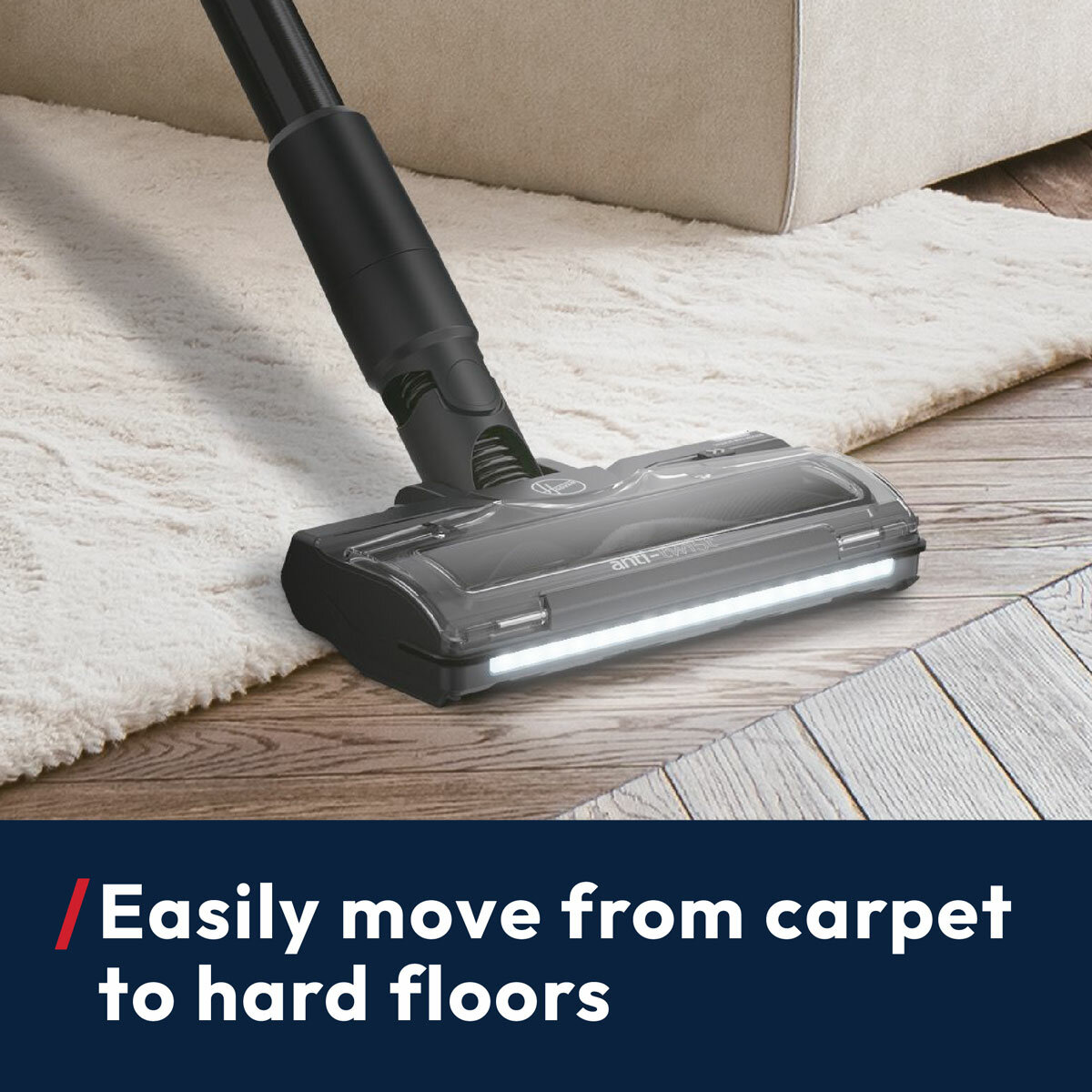 Hoover Cordless Stick Vacuum Cleaner with Anti Hair Wrap, HF410H