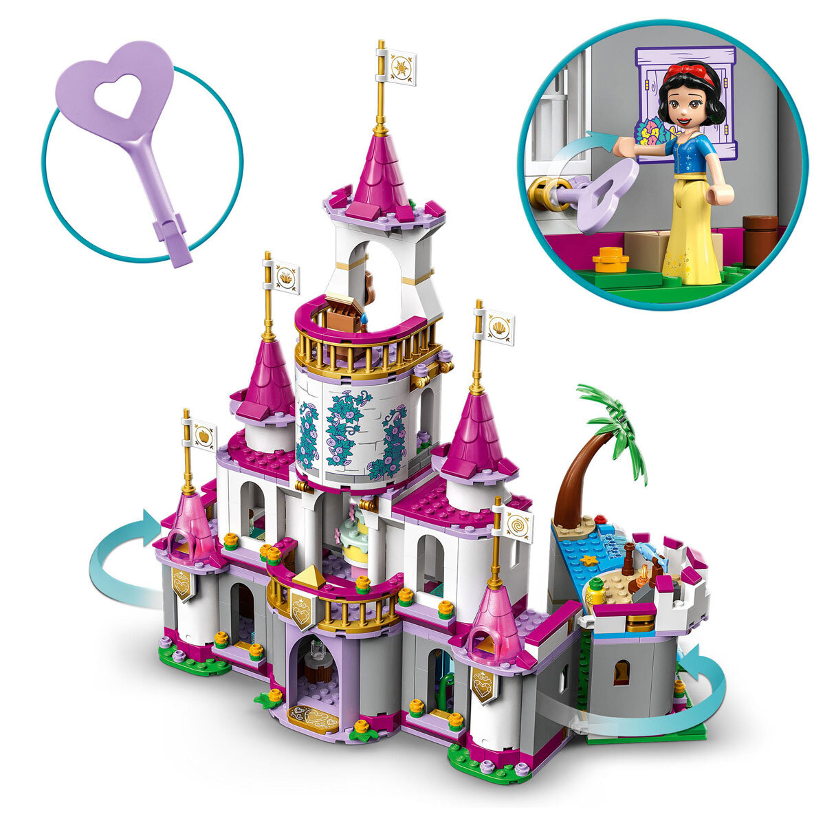 Buy LEGO Disney Princess Ultimate Adventure Castle Features3 Image at Costco.co.uk