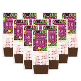 Cocoba Milk Chocolate Hot Chocolate Spoons with Marshmallows, 10 x 50g