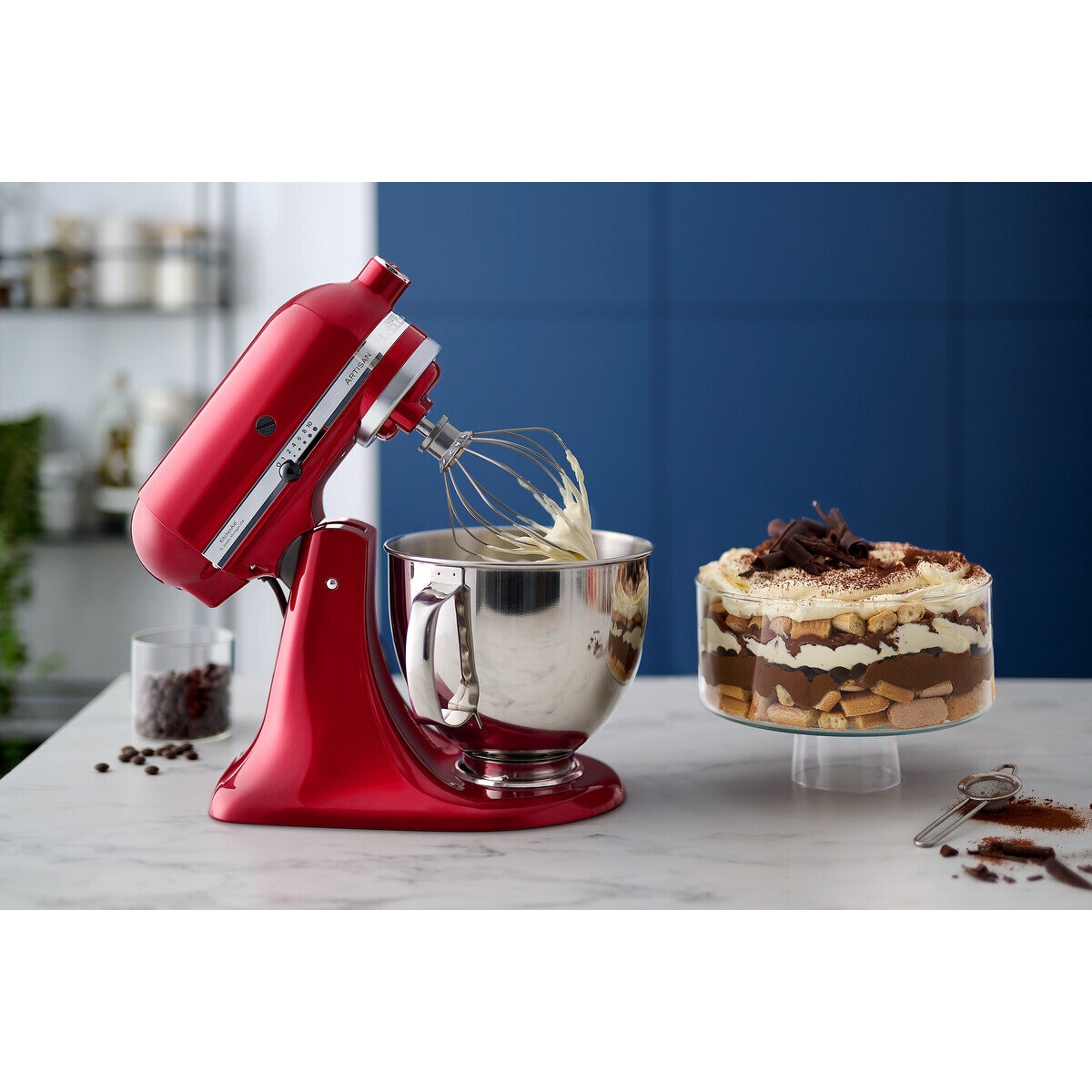 KitchenAid Artisan Stand Mixer 4.8L in Candy Apple SM175, 5KSM175PSBCA