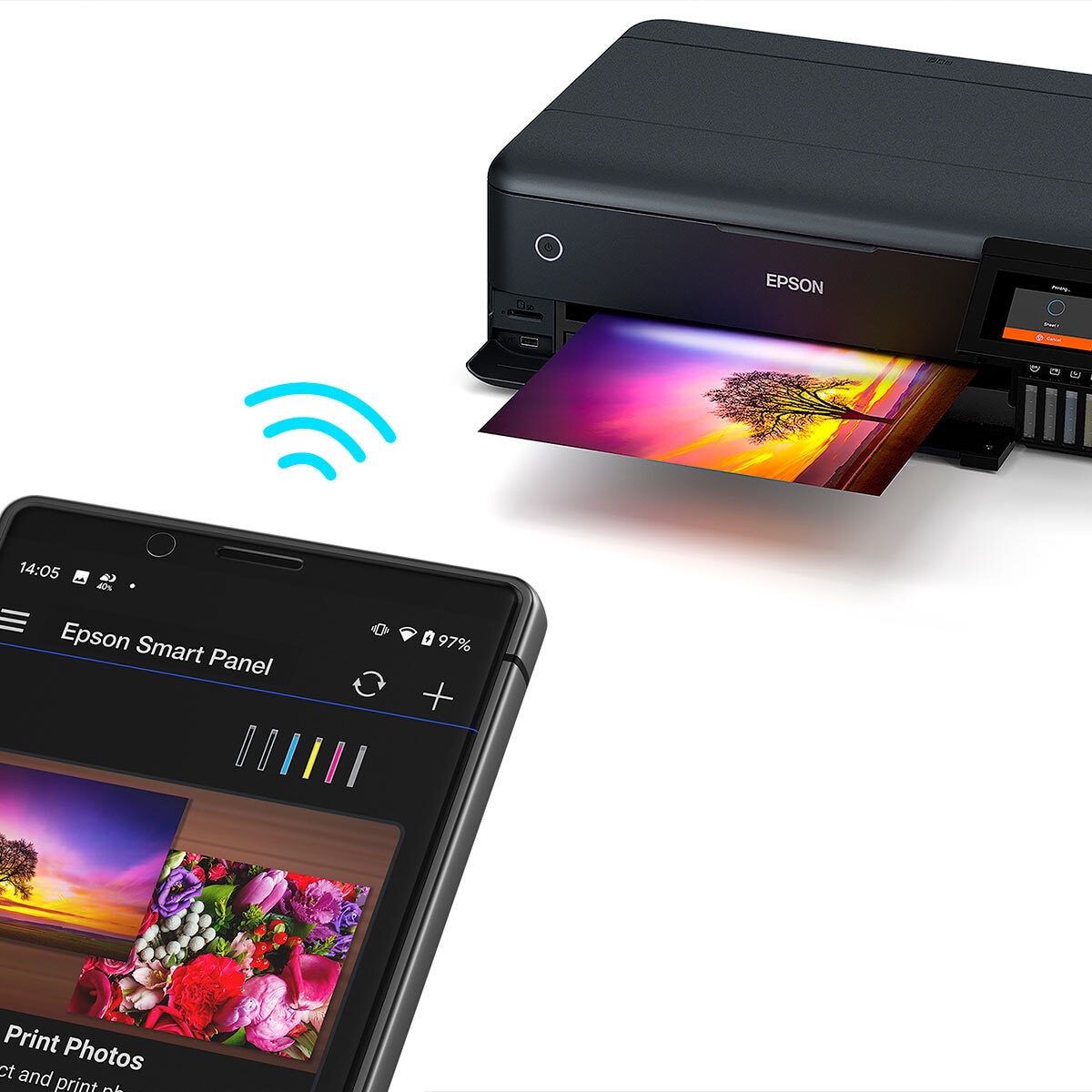 Buy Epson EcoTank ET-8550 Features Image at Costco.co.uk