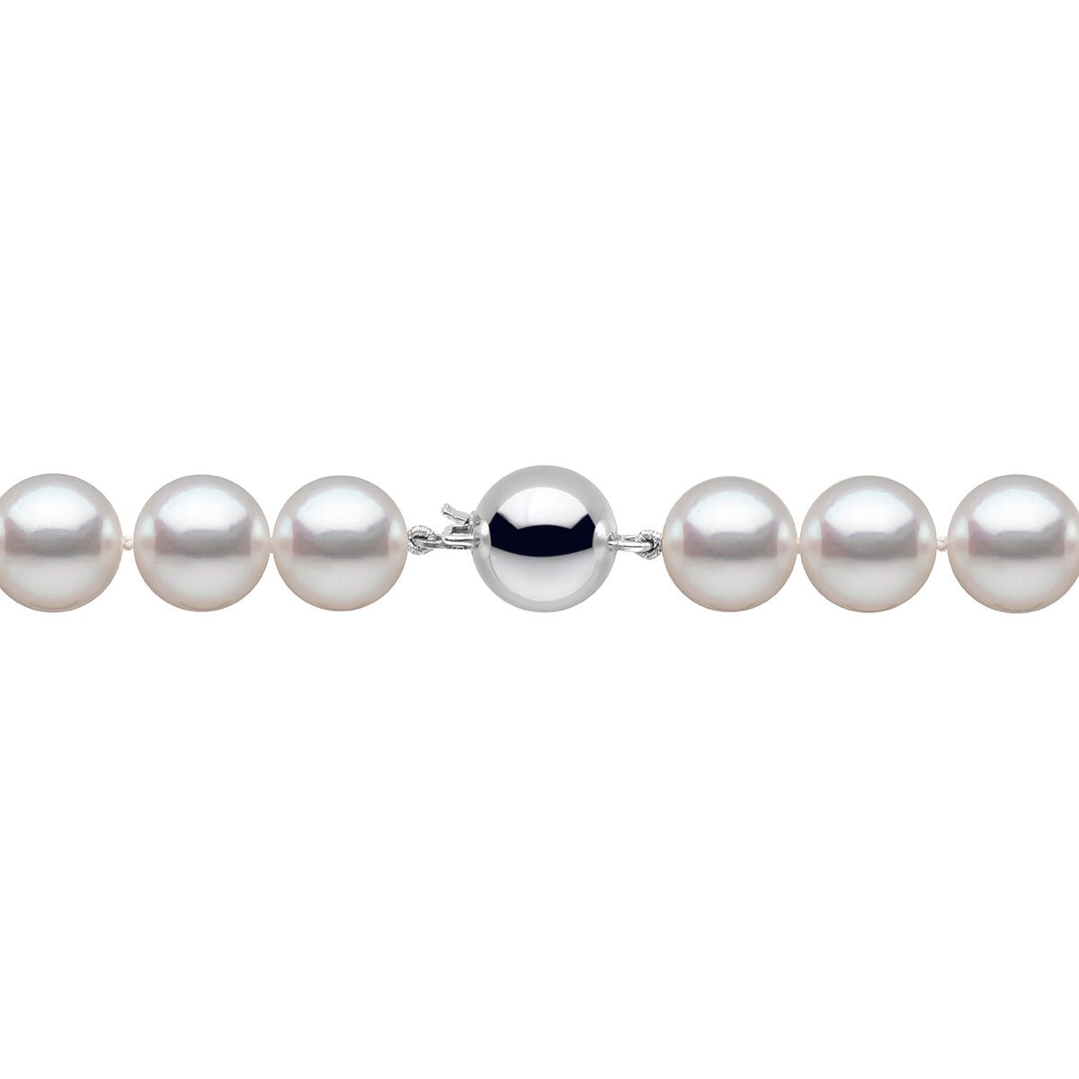 10-12mm South Sea Pearl Necklace, 18ct White Gold