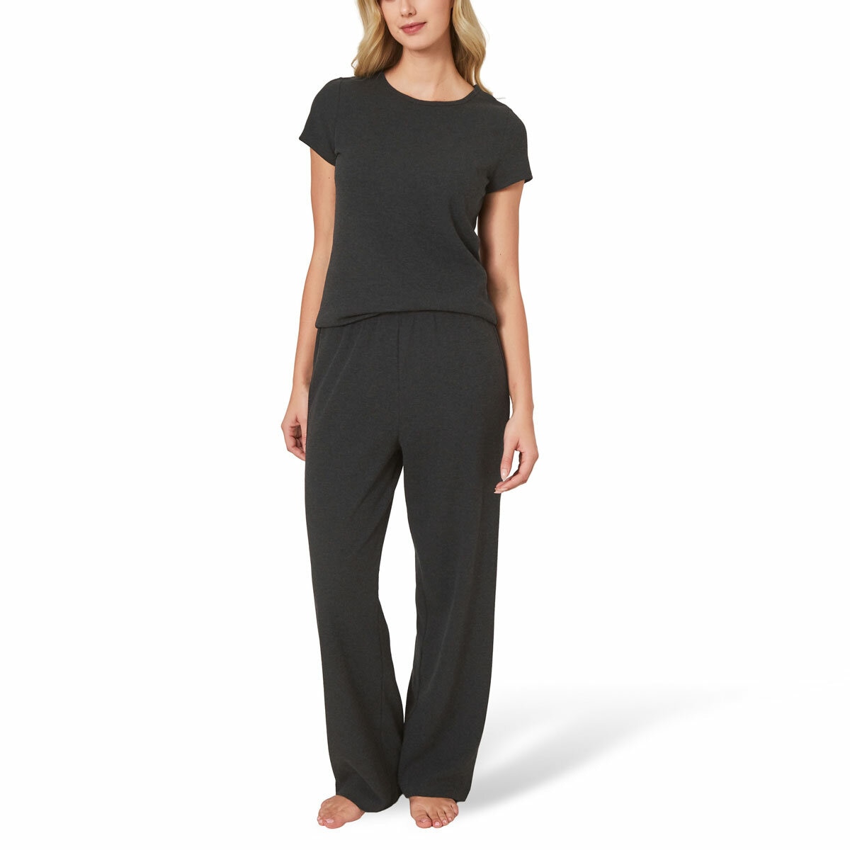 Well + Home Ladies 3 Piece Waffle Lounge Set