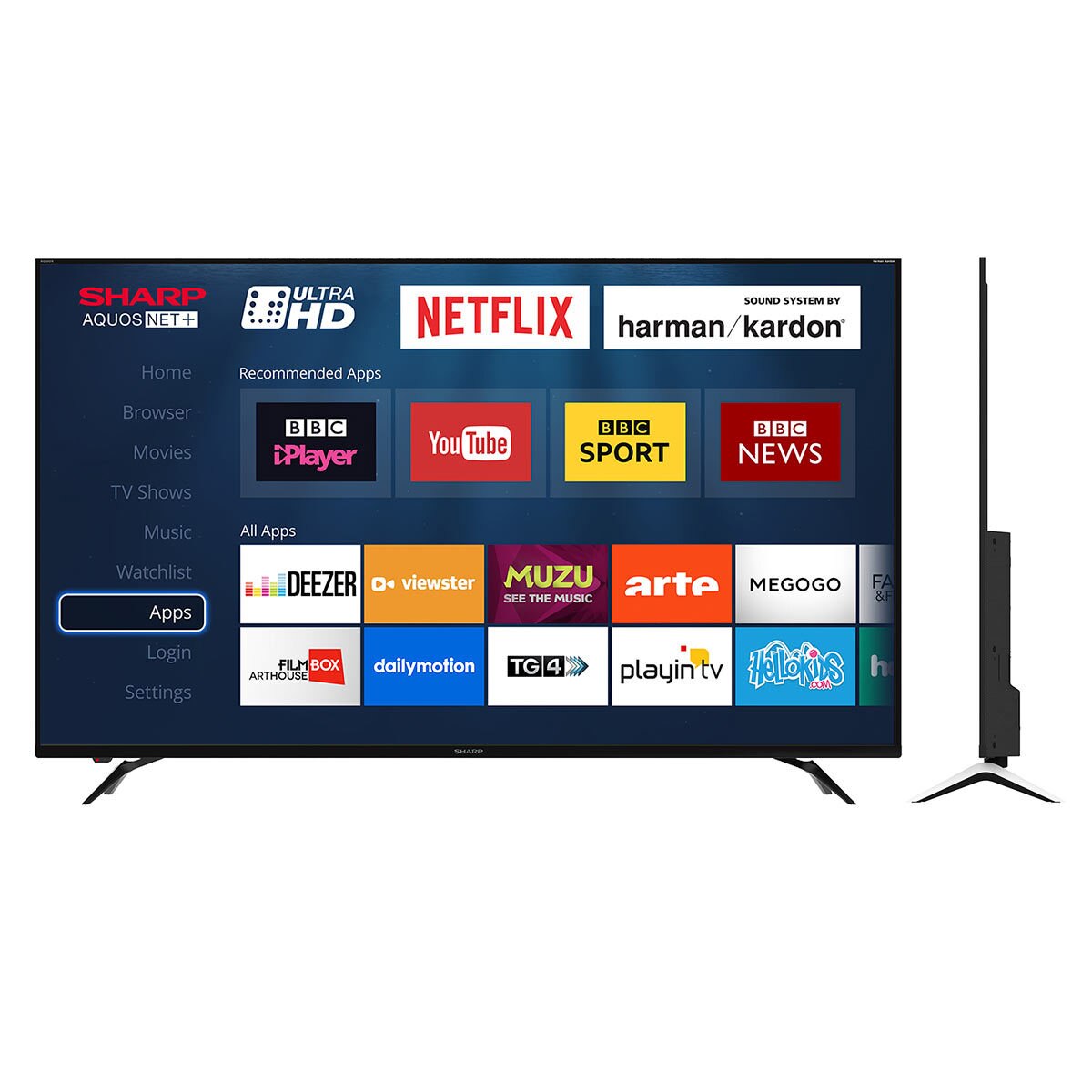 Sharp LC60UI9362K 60 Inch 4K Ultra HD Smart LED TV Costco UK