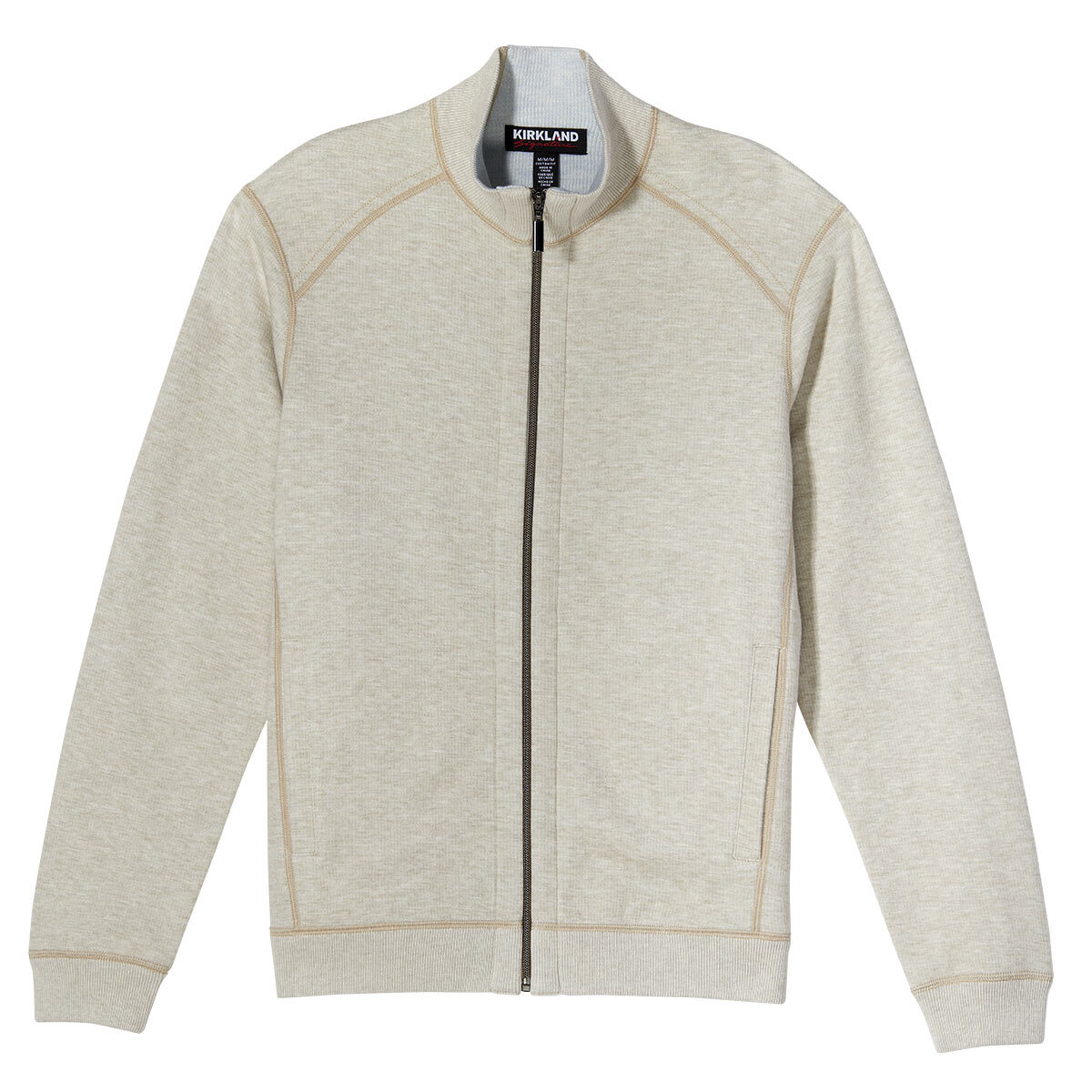 Kirkland Signature Men s Full Zip Sweater in 2 Colours an