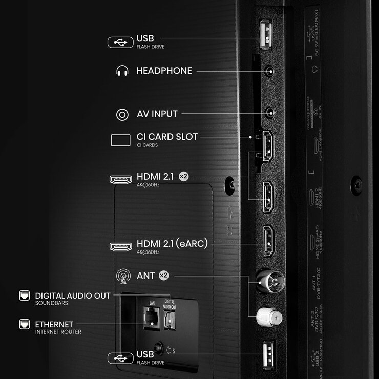 Hisense 85E7QTUK 85 Inch QLED HD Smart TV