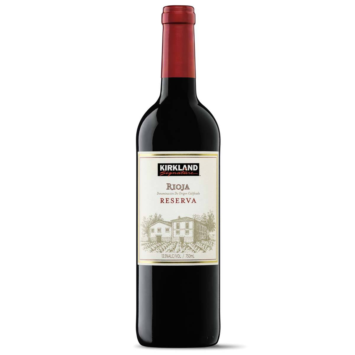 Kirkland Signature Rioja Reserva 2015, 6 x 75cl