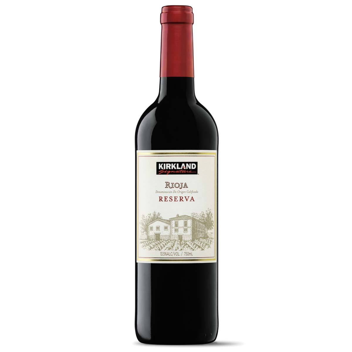 Kirkland Signature Rioja Reserva 2018, 75cl