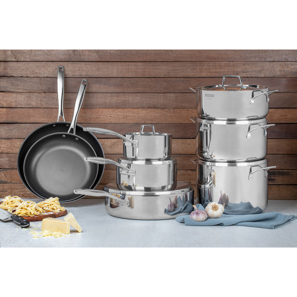 Tramontina Tri PLy Cookware Set