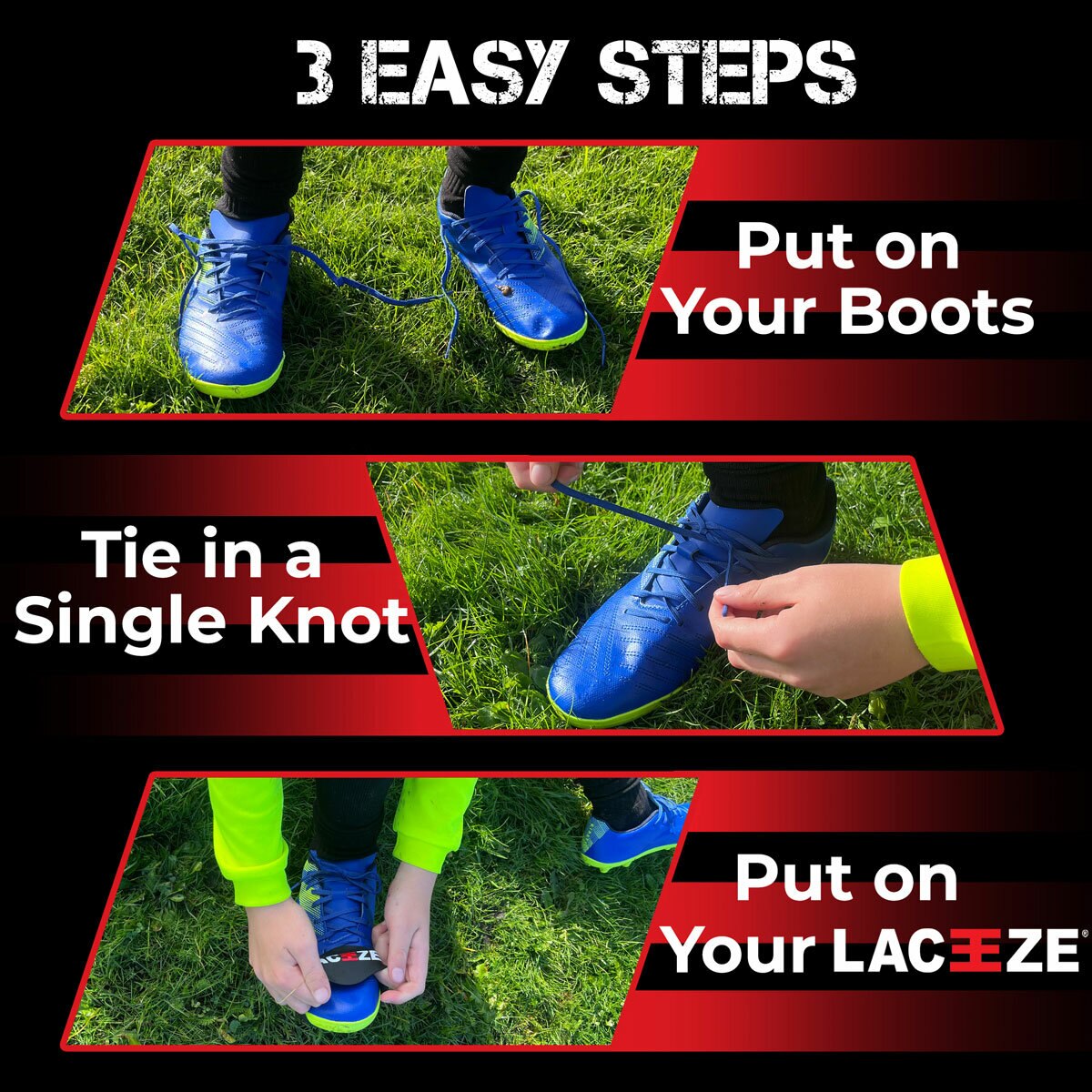 Laceeze Bands 4 Pack in Two Sizes Laceeze Bands 4 Pack in Two Sizes