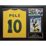 Pele signed Brazil shirt