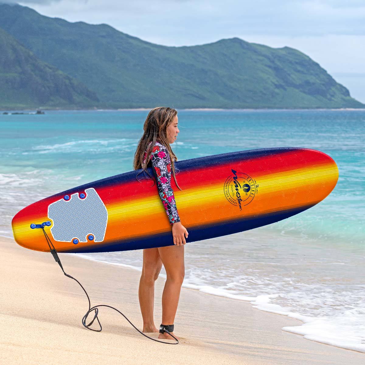 Wavestorm™ 8ft Classic Surfboard in 2 Colours | Costco UK