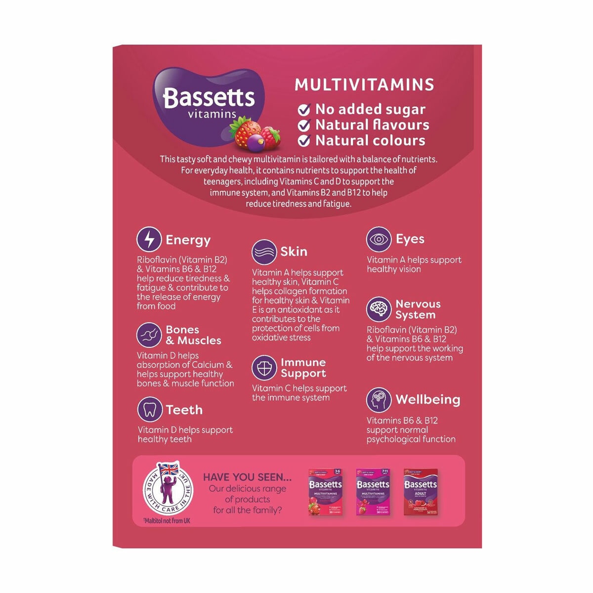 Bassetts Summer Berries Multivitamin Benefits Bassetts Summer Berries Multivitamin Benefits