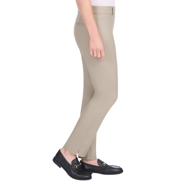 Hilary Radley Ladies Pull On Pant in Beige