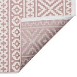 Concept Looms Jazz Deco Indoor / Outdoor Rug in Rose, 220 x 160 cm