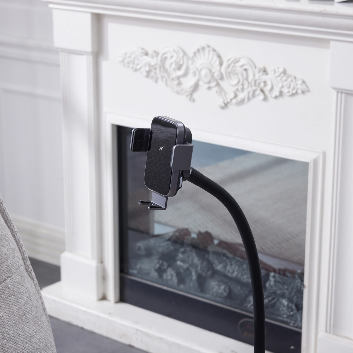 Armchair Grey Phone Holder/Charger