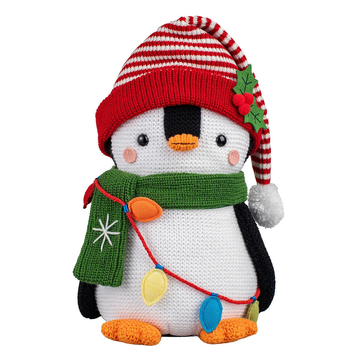 16 inch Christmas Knit Characters Assortment- Set Of 2 16 inch Christmas Knit Characters Assortment- Set Of 2