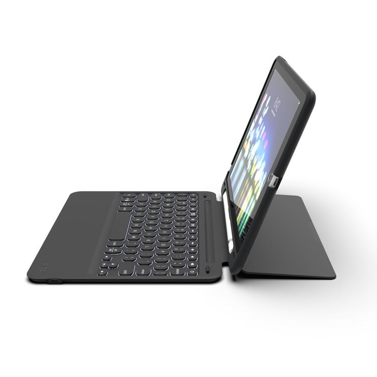 ZAGG Ultra Slim Book Go Keyboard and Detachable Tablet Case in Black