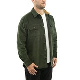 Jachs Men's Cord Shirt in Green