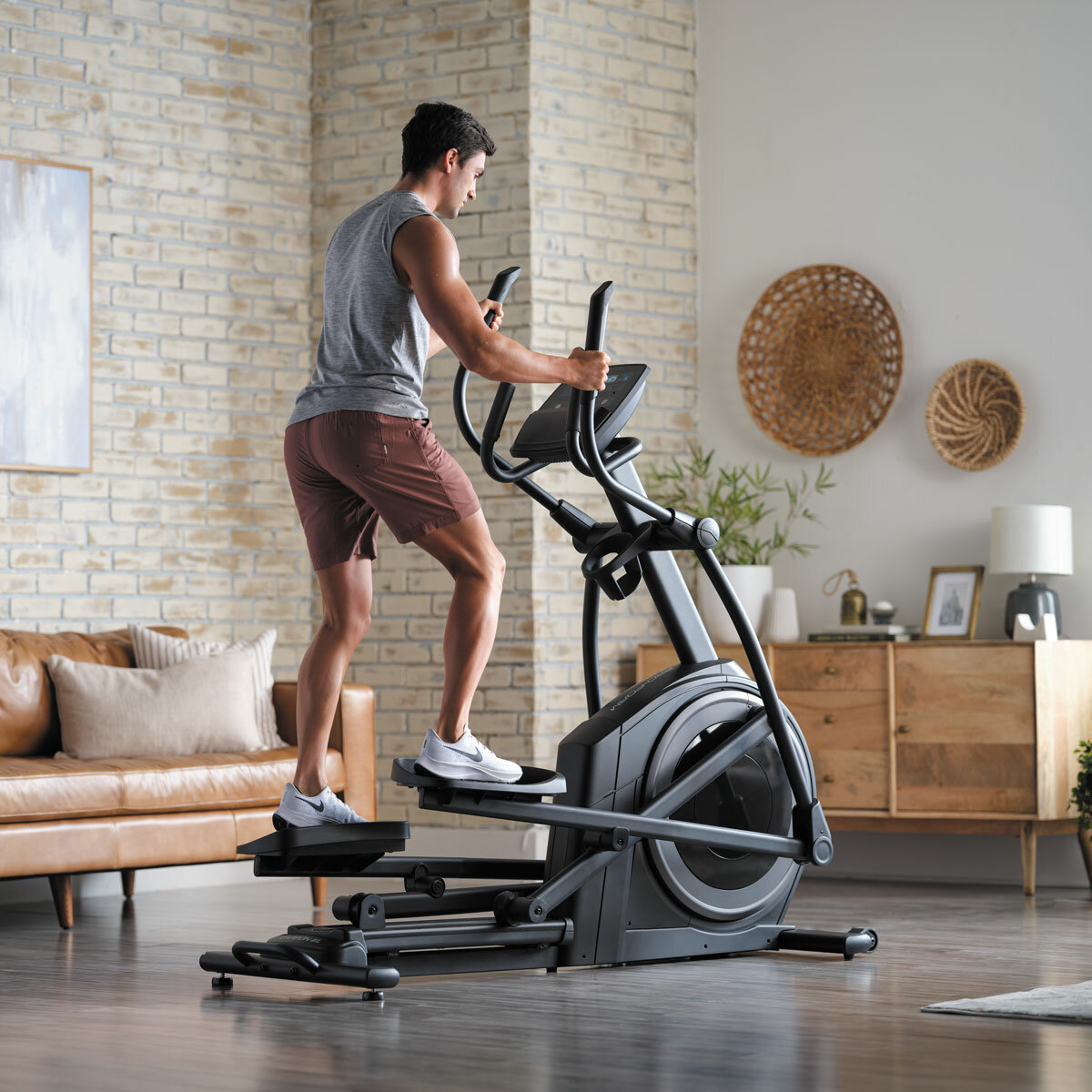 Installed ProForm Carbon EL Elliptical